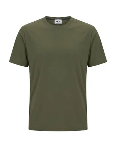 Berna Man T-shirt Military Green Size M Polyamide, Elastane In Multi
