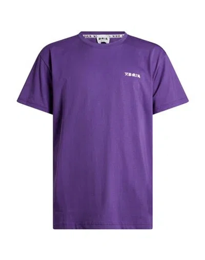 Berna Man T-shirt Purple Size S Cotton