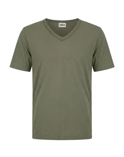 Berna Man T-shirt Sage Green Size M Cotton