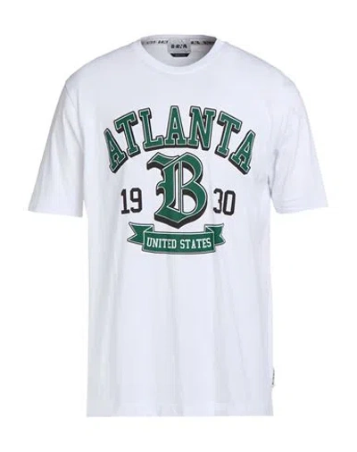 Berna Man T-shirt White Size M Cotton