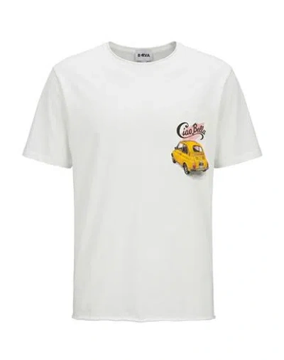 Berna Man T-shirt White Size S Cotton