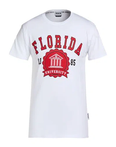 Berna Man T-shirt White Size S Cotton