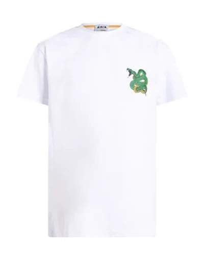 Berna Man T-shirt White Size Xl Cotton