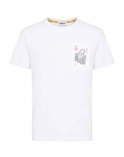 Berna Man T-shirt White Size Xl Cotton