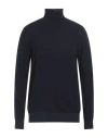Berna Man Turtleneck Midnight Blue Size Xl Wool, Viscose, Polyamide, Cashmere
