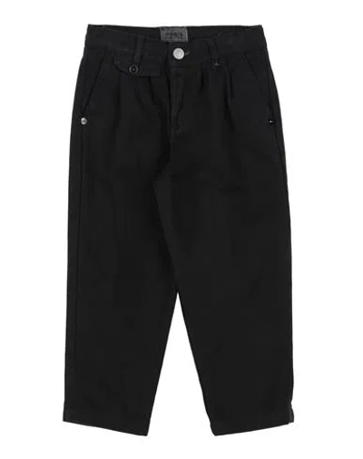 Berna Babies'  Toddler Boy Pants Black Size 6 Cotton, Elastane