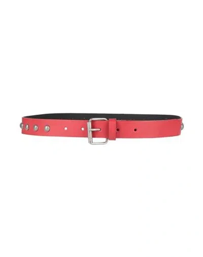 Berna Woman Belt Red Size 30 Synthetic Fibers