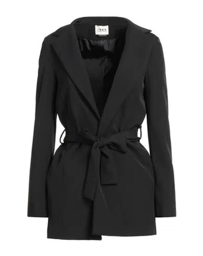 Berna Woman Blazer Black Size 2 Polyester, Elastane