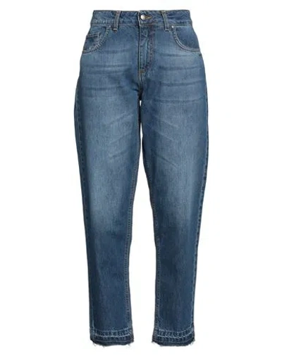 Berna Woman Jeans Blue Size 10 Cotton
