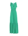 Berna Long Dresses In Green