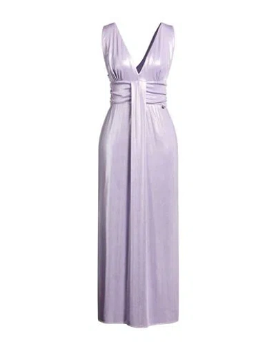 Berna Woman Maxi Dress Lilac Size Xs Polyester, Elastane In Purple