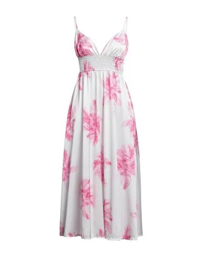 Berna Woman Long Dress Magenta Size Onesize Polyester