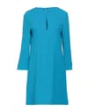 Berna Short Dresses In Blue