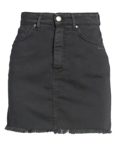 Berna Woman Mini Skirt Black Size 0 Cotton