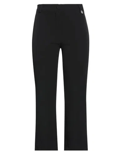 Berna Woman Pants Black Size 10 Polyester, Elastane