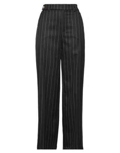 Berna Woman Pants Black Size 2 Polyester, Elastane