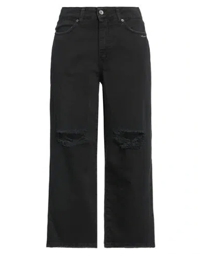 Berna Woman Pants Black Size 10 Cotton