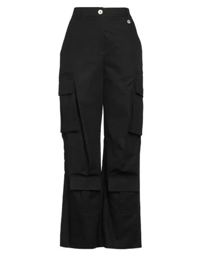 Berna Woman Pants Black Size L Cotton