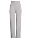 Berna Woman Pants Grey Size L Viscose, Polyester, Polyamide In Gray