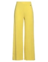 Berna Woman Pants Yellow Size Xs Polyester, Elastane