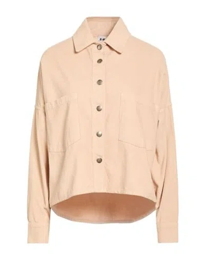 Berna Woman Shirt Sand Size Xs Cotton In Pink