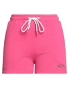 Berna Woman Shorts & Bermuda Shorts Fuchsia Size Xs Cotton In Pink