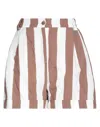 Berna Woman Shorts & Bermuda Shorts White Size S Viscose, Polyester In White