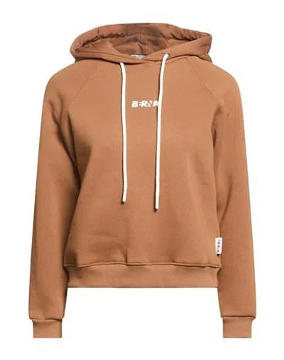 Berna Woman Sweatshirt Brown Size Xs Cotton, Polyester