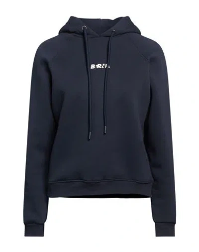 Berna Woman Sweatshirt Midnight Blue Size S Cotton, Polyester