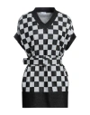 Berna Woman T-shirt Black Size S Polyester, Viscose, Elastane