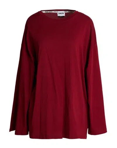 Berna Woman T-shirt Burgundy Size Onesize Cotton