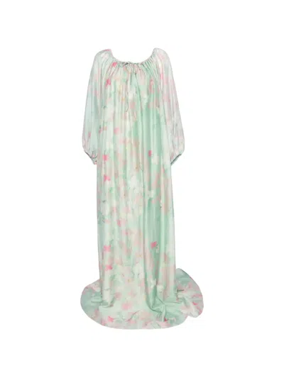 Bernadette Ally Floral-print Maxi Dress In Multi