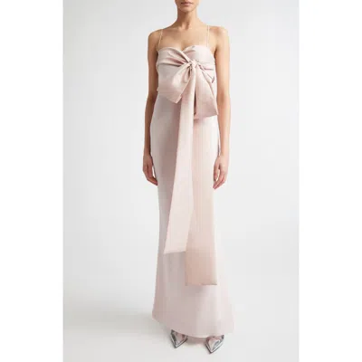 Bernadette Bart Taffeta Gown In Pink