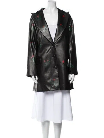 Pre-owned Bernadette Blazer In Black