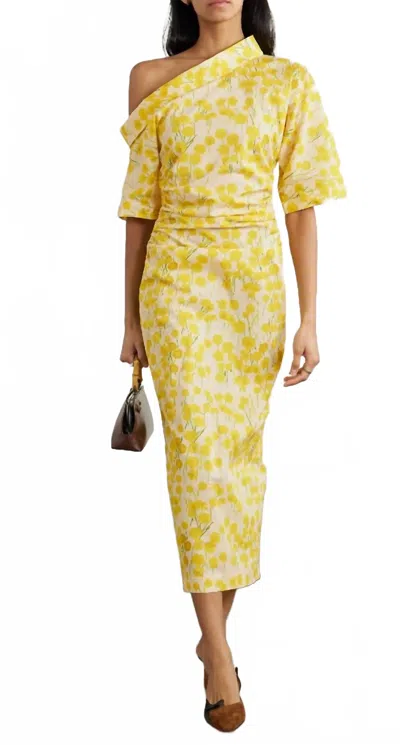 Bernadette Bowery Dress In Yellow