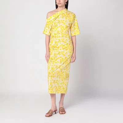 BERNADETTE BERNADETTE BOWERY DRESS WITH FLORAL PATTERN