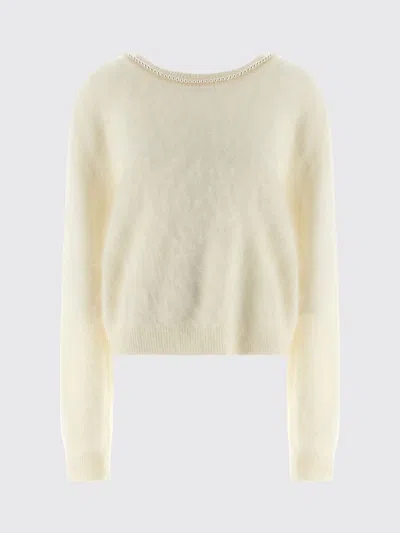 BERNADETTE SWEATER BERNADETTE WOMAN COLOR WHITE,H66730001