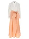 Bernadette Multicolor Clarence Dress In Multi