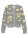 Bernadette Claudia Cardigan In Grey