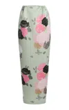 Bernadette Damian Floral Maxi Skirt In Multi