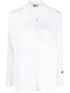 Bernadette Donna Knit Shirt In White