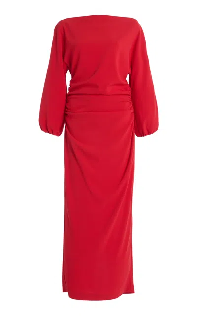 Bernadette Ezra Asymmetric Dress In Multi