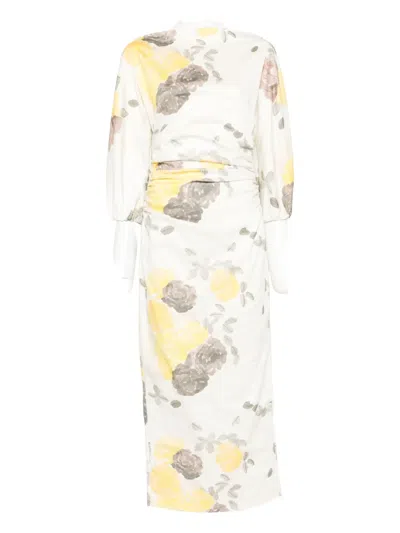 Bernadette Ezra Dress In Multi