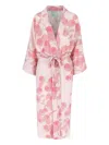 Bernadette Floral-print Dress In Pink