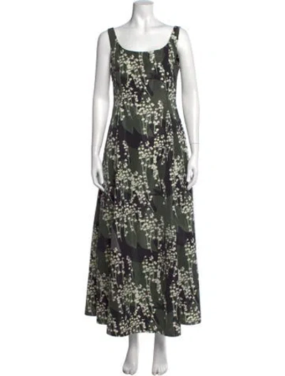 Pre-owned Bernadette Floral Print Long Dress In Multi