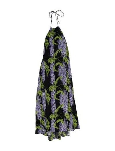 Pre-owned Bernadette Floral Print Long Dress In Multi