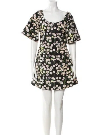 Pre-owned Bernadette Floral Print Mini Dress W/ Tags