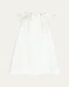 Bernadette Flower Off-shoulder Mini Dress In Ivory