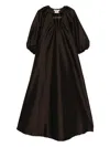 Bernadette George Gown In Brown