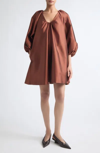 Bernadette George Minidress In Brown
